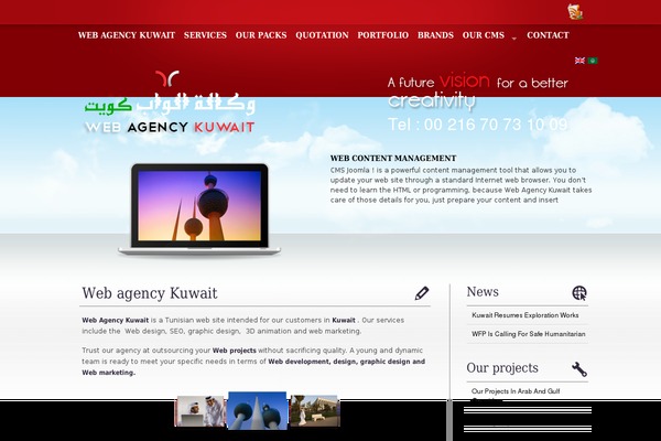 RedTime theme site design template sample