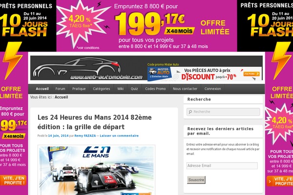 Site using SlickQuiz plugin