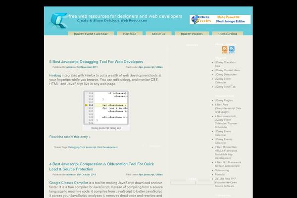 Site using Wp-fancyzoom plugin