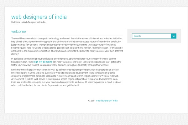 Daisy Blue theme site design template sample