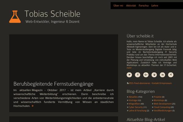 Alpha theme site design template sample