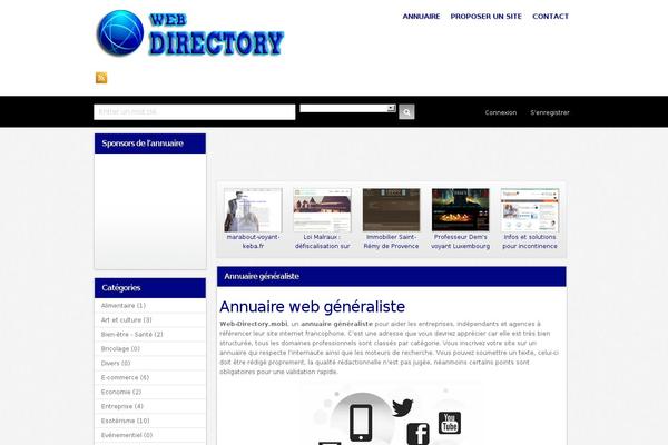 Directorypress theme site design template sample