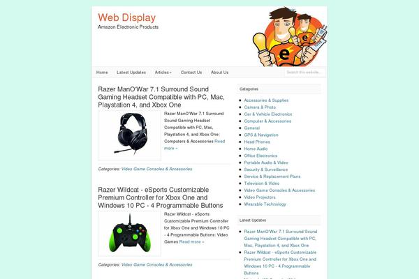 Site using Sharebox plugin