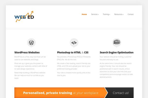 Foxy theme site design template sample
