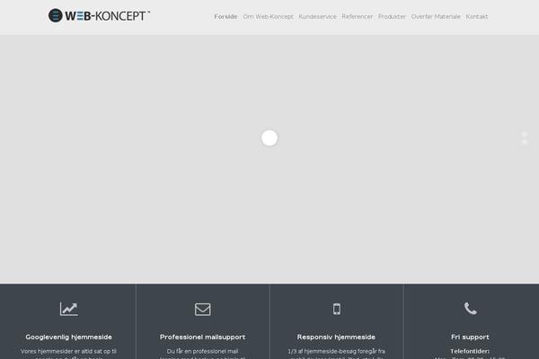 Site using Simple Contact Info plugin