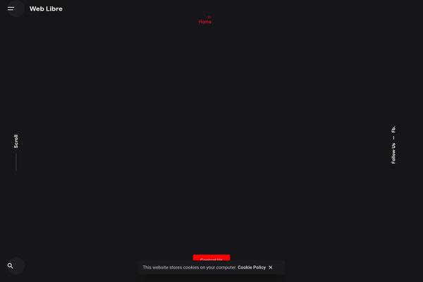Site using Elementor plugin