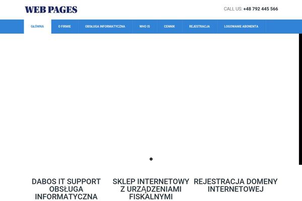 D5 Business Line theme site design template sample