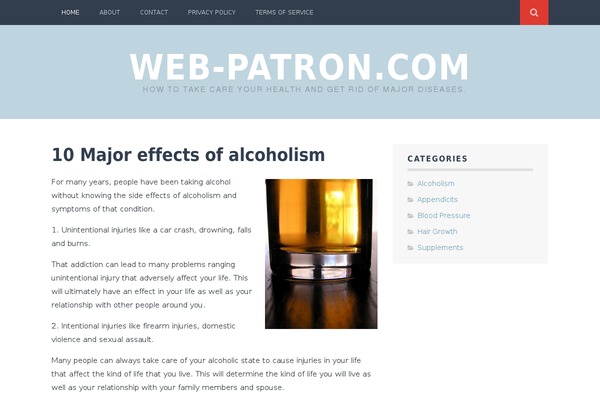 Flato theme site design template sample