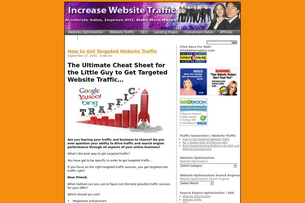SEO Basics theme site design template sample