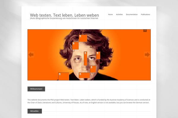 web-texten.org site used Widely