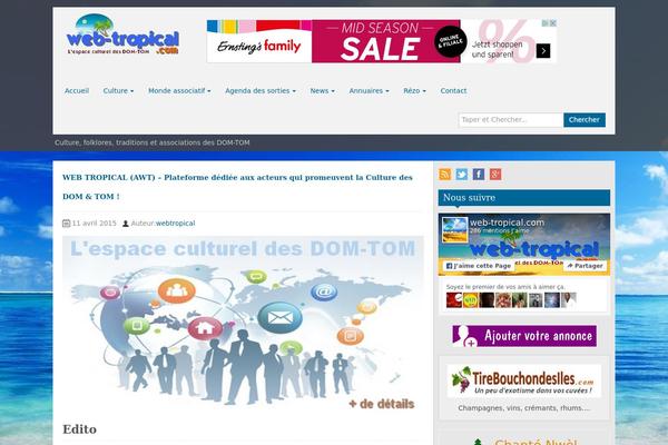 zAlive theme site design template sample