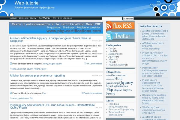 Site using WP-Syntax plugin