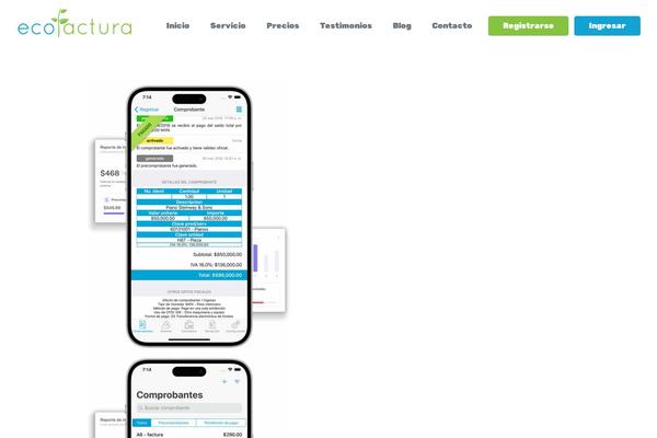 web.ecofactura.mx site used OLMO