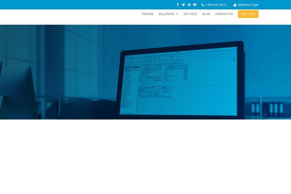web.simsol.com site used Divi-child-2