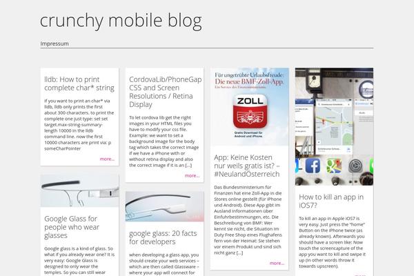 Fluxipress theme site design template sample