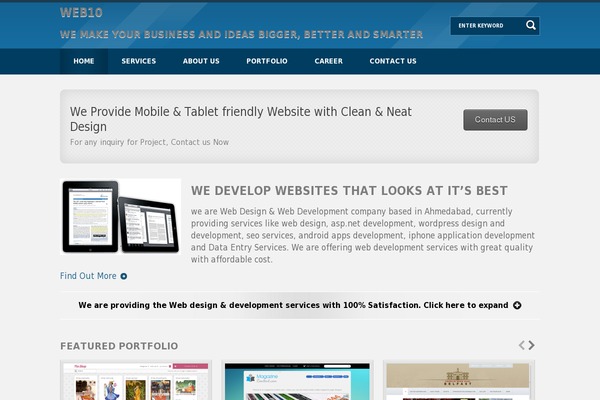web10solutions.com site used Web10
