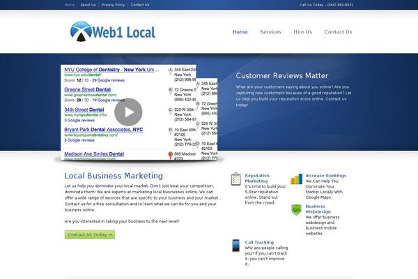Sterling theme site design template sample