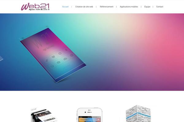 Satellite theme site design template sample
