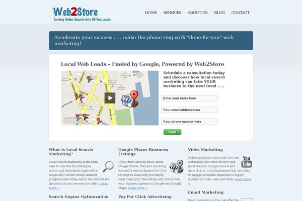 Over Easy theme site design template sample