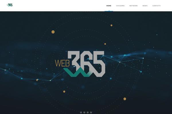 Infinite theme site design template sample