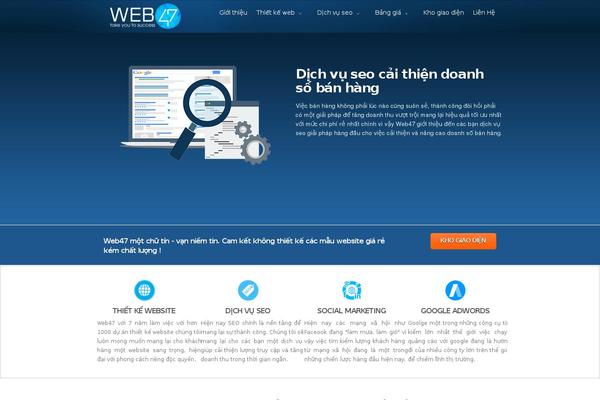 Site using Easy Portfolio plugin
