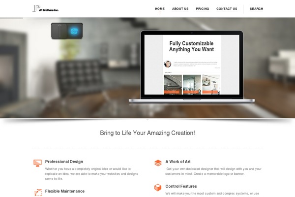 Kickstart theme site design template sample