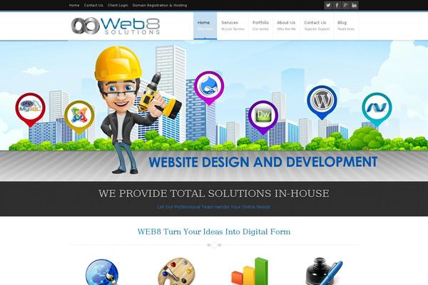 Forall theme site design template sample