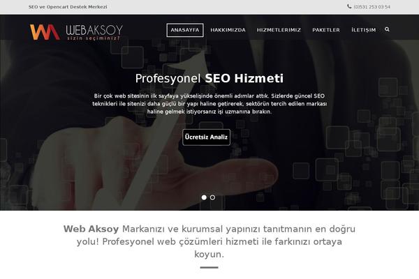 Armada theme site design template sample
