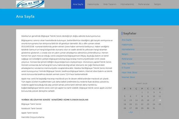 weballweb.com site used Mercantile