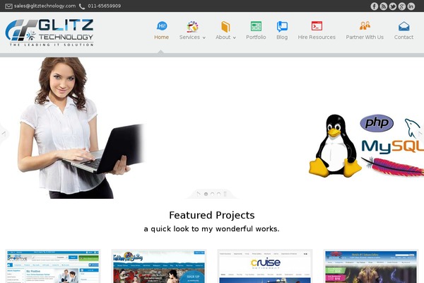 webample.com site used Glitz