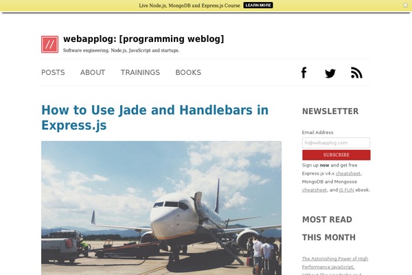 Site using Popular Posts by Webline plugin