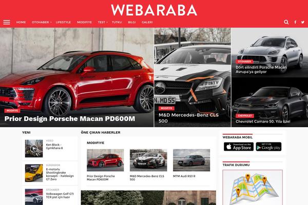 Flex Mag theme site design template sample