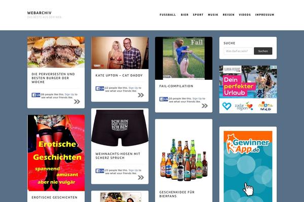 Site using Infinite-Scroll plugin