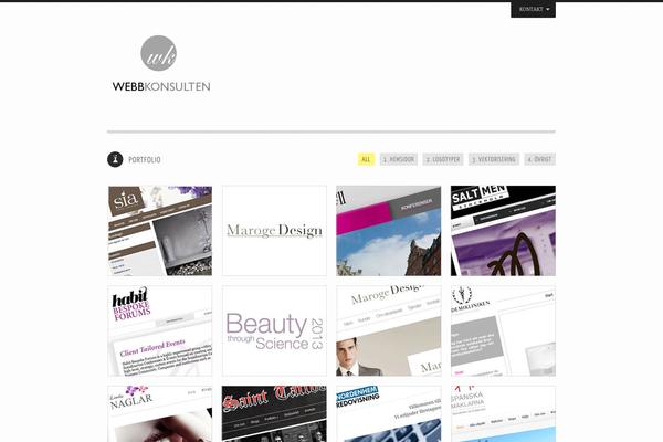 Yin & Yang theme site design template sample