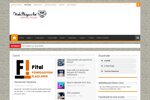 webblogu.net site used Sahifatema