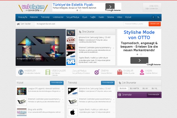 webblogum.com site used Trendwebportal