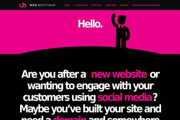 Scroller theme site design template sample