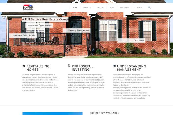 Intuition theme site design template sample