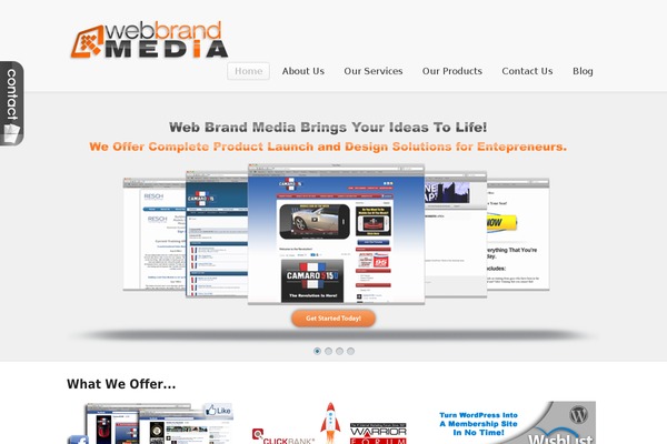 Simplicity theme site design template sample