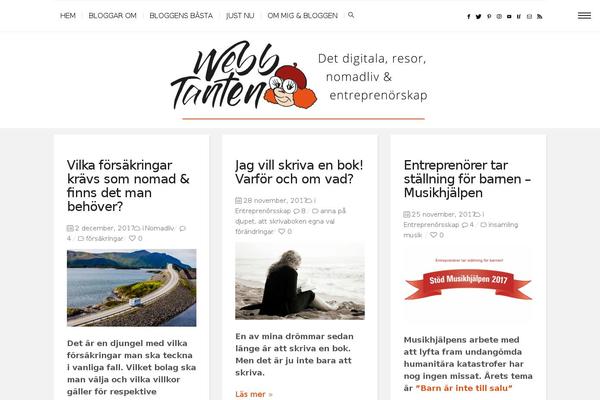 Buzzblog theme site design template sample