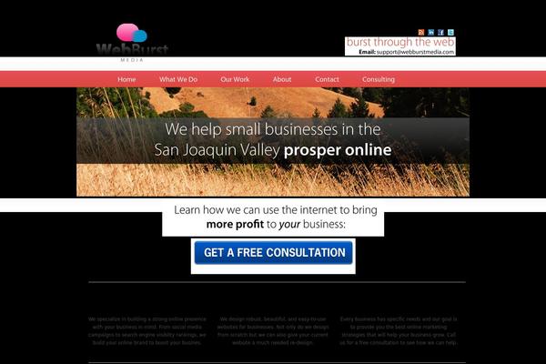 Starkers theme site design template sample
