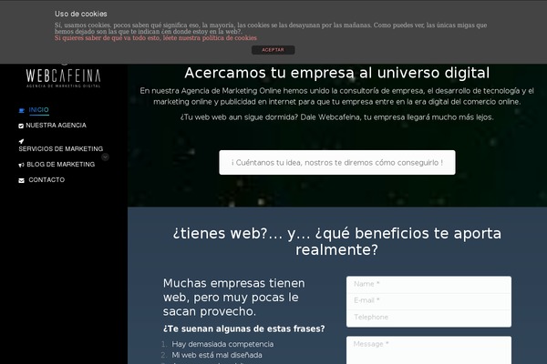 Site using Agile-crm-lead-management plugin