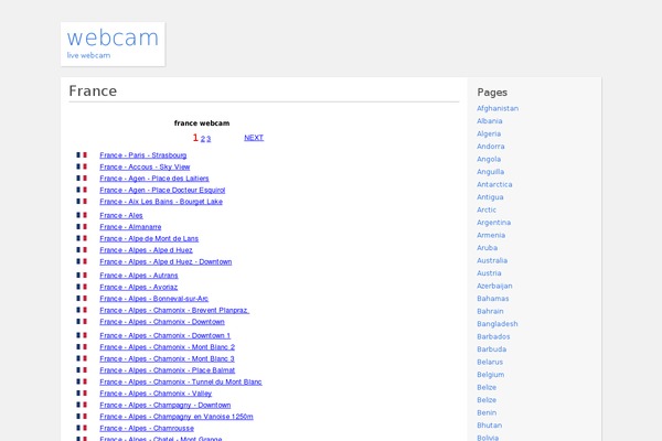P2 theme site design template sample