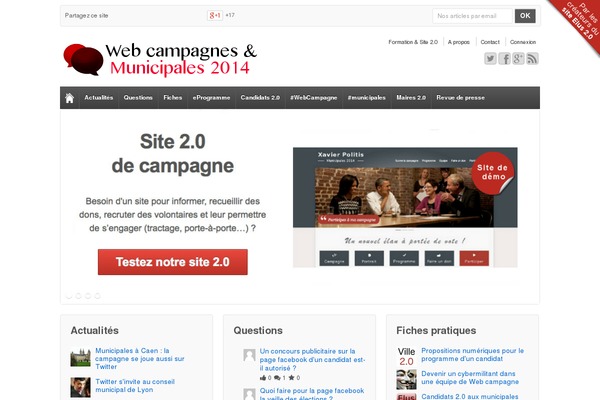 VoiceChild theme site design template sample