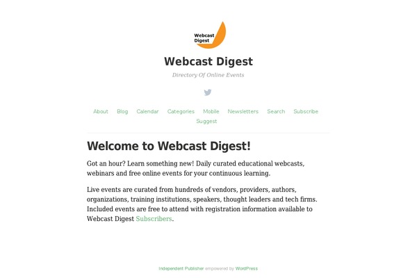 Site using Column Posts plugin