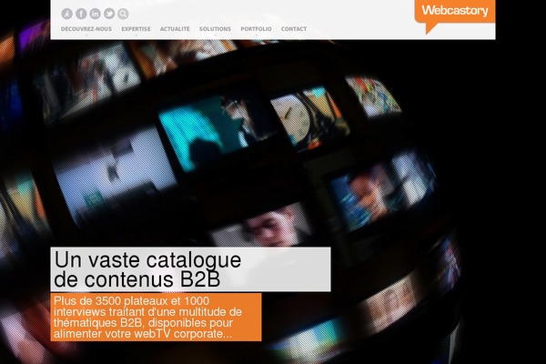 Fullscene theme site design template sample