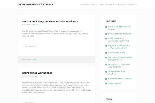 Kihon theme site design template sample