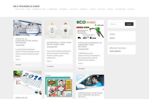 Pieces theme site design template sample