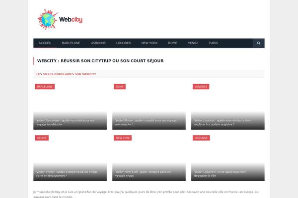 SmartMag Child theme site design template sample