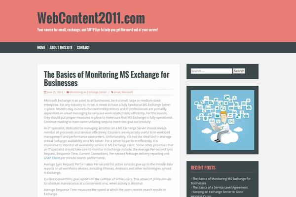 Solon theme site design template sample